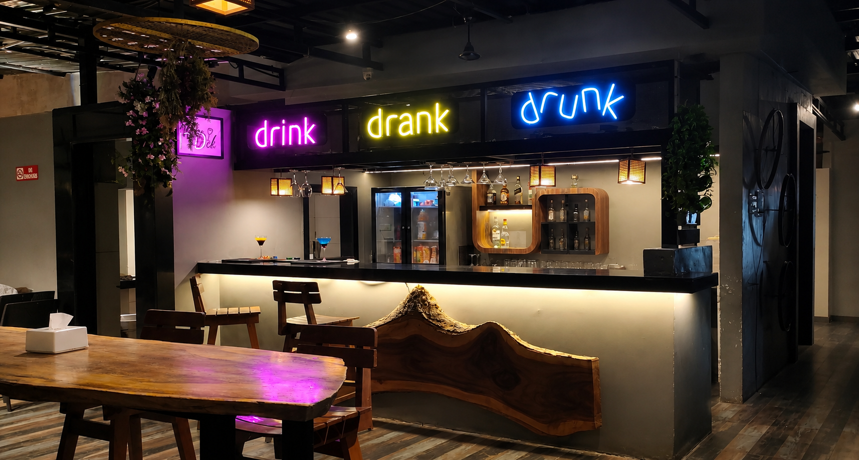 Well Stocked Luxury Bar at Nisarg Garden