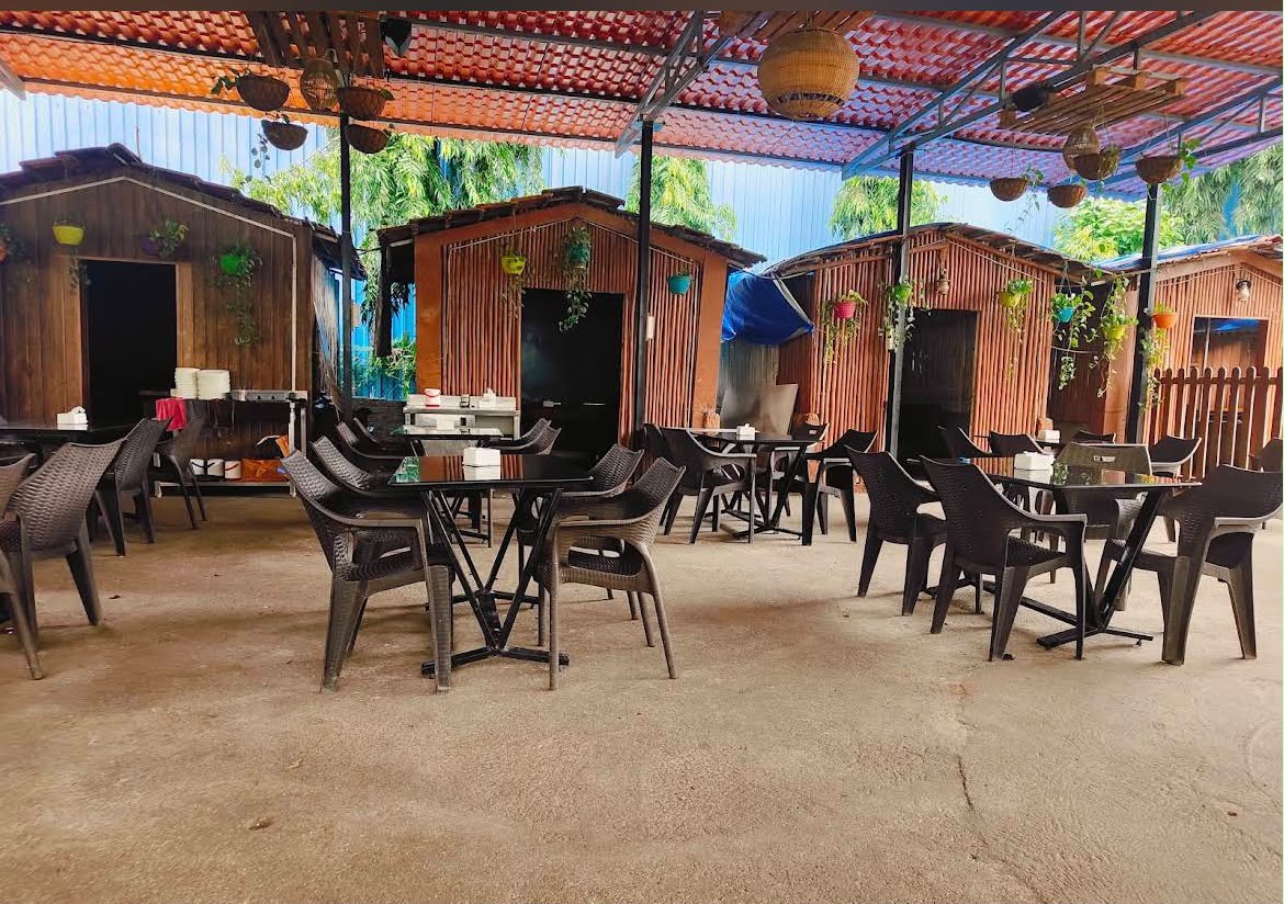 Traditional Dhaba Rustic Indian Food at Nisarg Garden